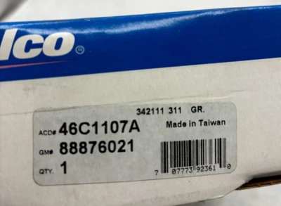 ACDELCO 46C1107A STEERING IDLER ARM GM 88876021 "FREE SHIPPING" 🎯 - Image 1 of 3