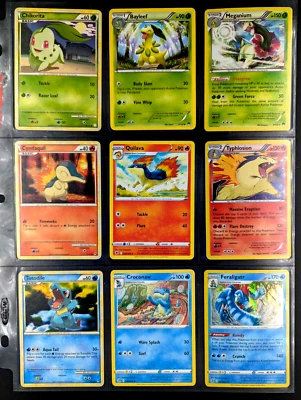 🌟COLECCIÓN COMPLETA DE CARTAS POKEMON GENERACIÓN 2🌟 # 152-251 Juego Completo | Curado Foto 1 de 4