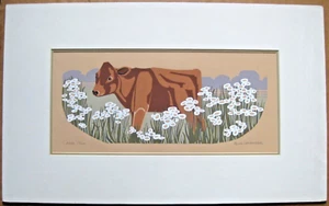 Anita Gronendahl (1941-1994) Serigrafía "Critter" Edición de 100 Mate - Imagen 1 de 6