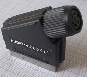 Scart Adapter - Audio/Video out -Scart Stecker auf Din Buchse 6 polig - Bild 1 von 4