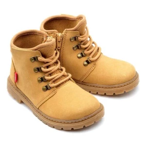 'Líder' Ardillas Botas Unisex Infantil Niño Bronceado Nubuck UK10/EU28 - Imagen 1 de 5