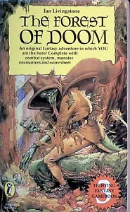 Fighting Fantasy 3 - The Forest of Doom - 1./13. Edition - B+/A-/B+ - Foto 1 di 8