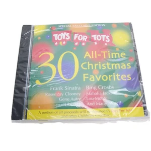 Toys For Tots Christmas CD * NEW Sealed * 30 All Time Christmas Favorites * 2001 - Picture 1 of 7