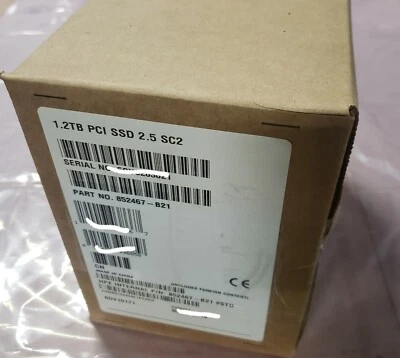852467-B21 HP 1.2TB NVME SFF LE SC2 SPCL SSD HPE 852608-001 - Image 1 of 2