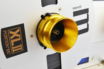 NUEVO par de grabadoras de cinta de carrete a carrete Revox buje adaptadores de aluminio de 10,5 pulgadas Foto 1 de 4