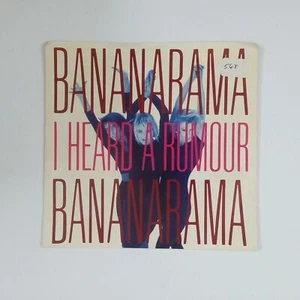 BANANARAMA I Heard A Rumour b/w Clean Cut Boy 8861657 7" 45rpm Vinyl VG+nr++ PS - Picture 1 of 4