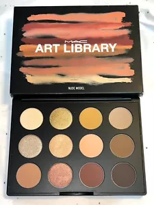 NIB MAC Art Library NUDE MODEL Eyeshadow Palette 12 FULL SIZE ~ Holiday Gift - Picture 1 of 4