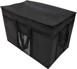 Xxx-Large Insulated Collapsible Cooler Bags with Zipper Closure,Reusable Grocery - Picture 1 of 8