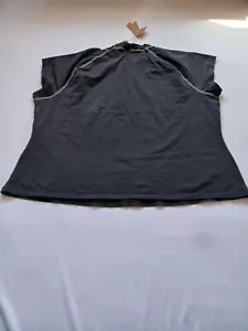 Skims New Vintage Raglan T-Shirt Women 4X Onyx Sleeveless TP-TSH-3028 G69-52 - Picture 1 of 3