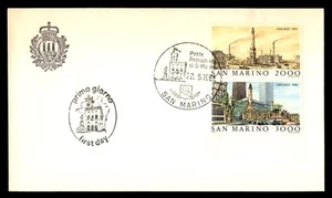 Mayfairstamps San Marino FDC 1986 Chicago Buildings Combo First Day Cover aas_35 - Picture 1 of 2
