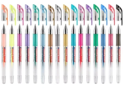 edding Gelschreiber 2185 metallic Gelstift Tintenroller 0,7mm verschieden Farben - Bild 1 von 2