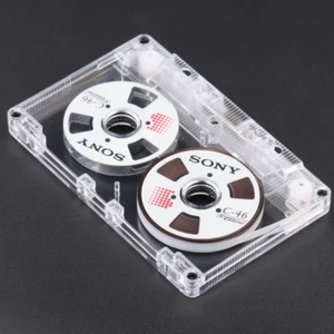 Sony C-46 Reel to Reel white Cassette Tape  Self-made High Quality Design - Picture 1 of 4