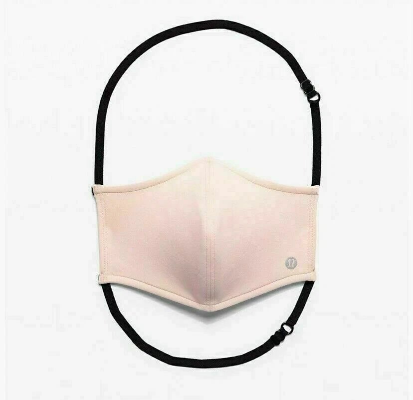Lululemon Double Strap Face Mask Ballet Slipper Pink Men & Women Unisex New - Image 1 of 1