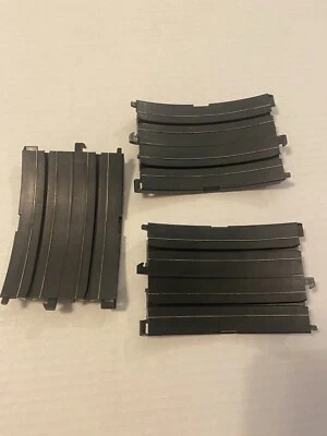3 piezas de repuesto de pista de bucle de coche de carreras realistas sección NASCAR piezas 2 Foto 1 de 4