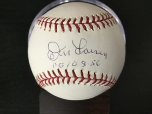 Don Larsen New York Yankees Signed Baseball STEINER Authenticated I - Picture 1 of 4