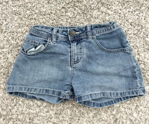 🔵  Circo Girls Denim Shorts Size M 7/8 K103 - Picture 1 of 12