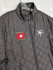 Polo Ralph Lauren Schweiz Polo Team Mercer Jacke Herren 2XL schwarz wendbar - Bild 1 von 24