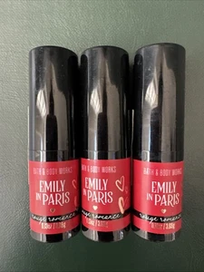 Bath & Body Works Emily in Paris Rouge Romance Lippenstift 3er Pack | Rot - Bild 1 von 1