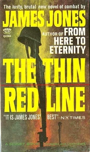 DIE DÜNNE ROTE LINIE, von James Jones - 1964 Signet Klassiker WWII Roman - Bild 1 von 1