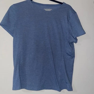 Camiseta para mujer Royal Robbins Coolmax mezcla de algodón poliéster azul manga corta XL Foto 1 de 4