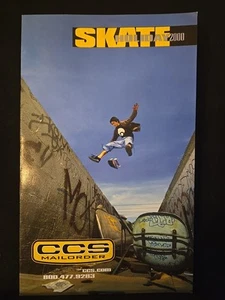 CCS California Cheap Skates Skateboard Catalog Holiday 2000 Matt Brodep - Foto 1 di 1