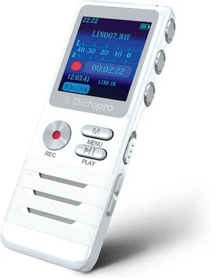 Dictopro Digital Voice Activated Recorder X100 8GB Memory HD Recording- NIB! - Image 1 of 4