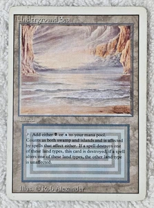 MTG Underground Sea Revised Ed. 1994 Dual Land Magic The Gathering Reserve - LP - Picture 1 of 12