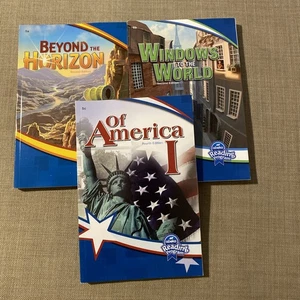 Abeka 5th Grade Reading Program Set of 3 Books Readers A B C *different Editions - Picture 1 of 13