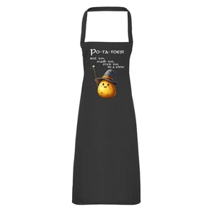 Kartoffeln Boil 'em Mash 'em Stick'em in einem Eintopf Zauberer Schürze inoffiziell - Bild 1 von 9