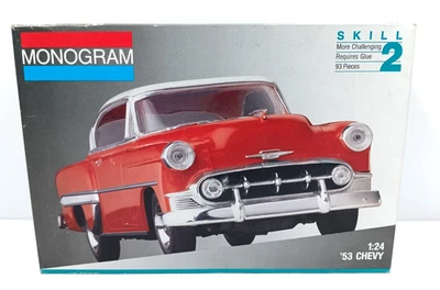 MONOGRAM '53 CHEVY MODEL KIT New Open Box - Image 1 of 4