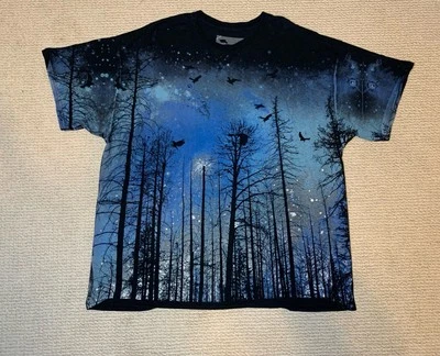 Camiseta De Colección Tony Hawk AOP Nature Para Hombre XXL Patinador Y2K Estampado Completo Deportes Foto 1 de 4