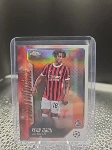 2024-25 Topps Chrome UEFA Soccer Kevin Zeroli RC Rookie Youthquake #YQ-22 - Bild 1 von 2