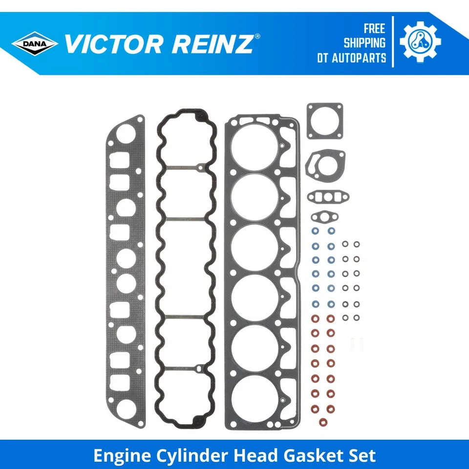 For 1997-1999 Jeep TJ 4.0L L6 Engine Cylinder Head Gasket Set Victor Reinz 1998 - Image 1 of 1