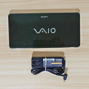 SONY VAIO type P VGN-P70H White RAM 2GB Intel Atom Z520 1.33 GHz Black - Picture 1 of 9