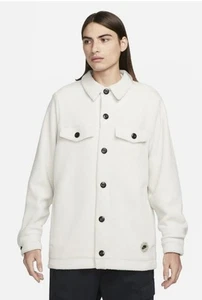 Nike Sportswear Fleece Sport Utility Jacke Herren Größe X-Large DZ5437 Creme  - Bild 1 von 5