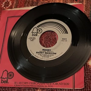 BARRY MANILOW Mandy 45 rpm - Imagen 1 de 3