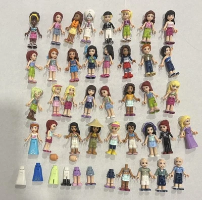 LEGO Friends Mini Dolls Minifigures Lot of 30 - Image 1 of 4