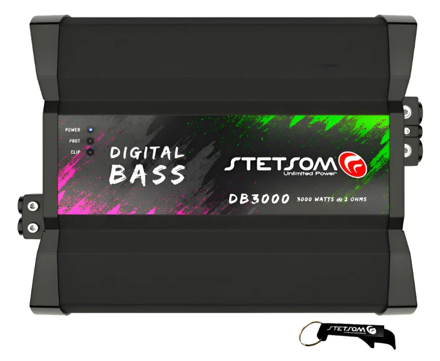 Amplificatore mono Stetsom DB 3000.1 CHANNEL DIGITAL BASS 3000W 2 Ohm - Immagine 1 di 4
