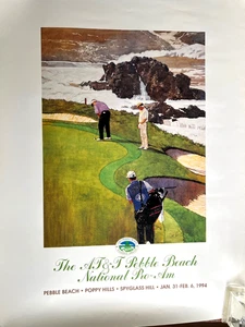 1994 AT&T Pebble Beach National Pro-Am Poster - Bild 1 von 2