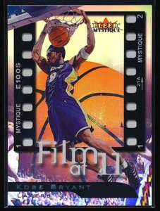 2000-01 Fleer Mystique Kobe Bryant Film At 11 Insert - Picture 1 of 2