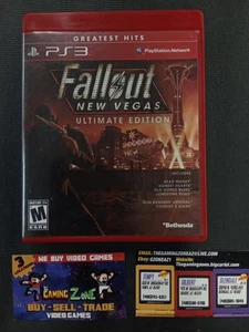 (CIB) Playstation 3 Fallout New Vegas Ultimate Edition w/ Manual "Greatest Hits" - Picture 1 of 10