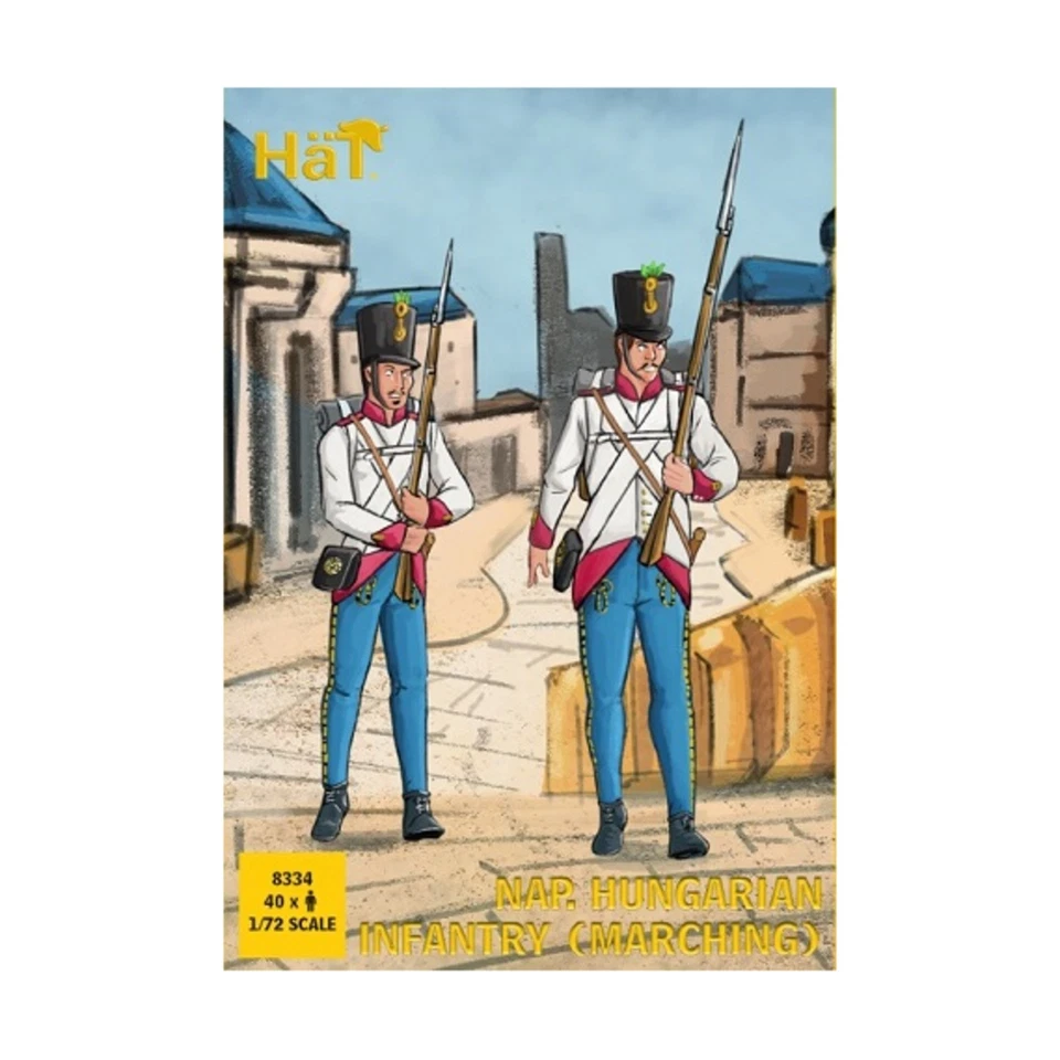 Hat Industries Mini 1/72 Hungarian Infantry Marching New - Image 1 of 1