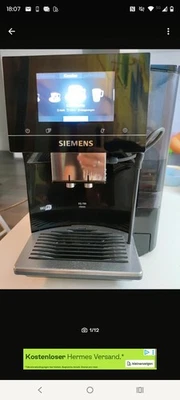 SIEMENS TP713D09 EQ700 classic Kaffeevollautomat Klavierlack Schwarz - Bild 1 von 4