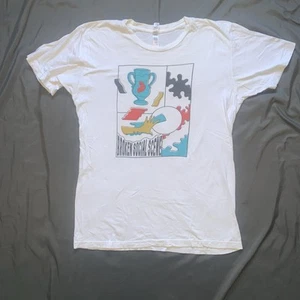 Broken Social Scene weißes T-Shirt Erwachsene Größe Medium 20,5 x 24,5 American Apparel - Bild 1 von 3