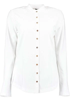 OS-Trachten Damenbluse 450000 Stehkragen weiß Damen - Bild 1 von 2