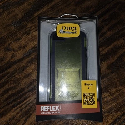 OEM Otterbox Reflex Case For Apple Iphone 5 5S Lime Green Radiate Verizon AT&T - Image 1 of 3