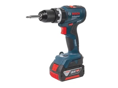 Bosch Professional GSB 18V-55 Brushless Combi Drill Inc 2x 5.0Ah Batts 061599... - Image 1 of 3