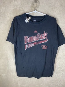 adidas Diamondbacks Casual T-Shirts Top Size L Unisex Kids Black Short Sleeve - Picture 1 of 10
