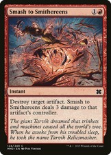 1X Smash to Smithereens - Modern Masters 2015 - FOIL NM/EX MTG CARD