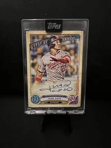 Autógrafo Topps Gypsy Queen 2019 #GQA-JS Juan Soto Mets Yankees Padres Nacionales - Imagen 1 de 2